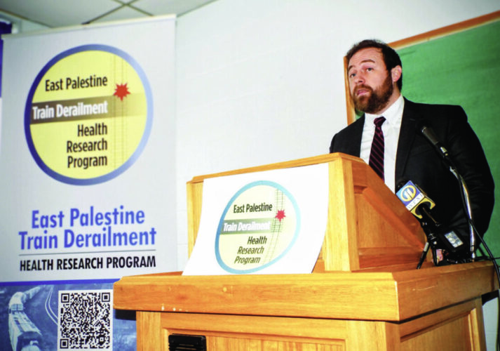 Derailment health research team opens office in East Palestine